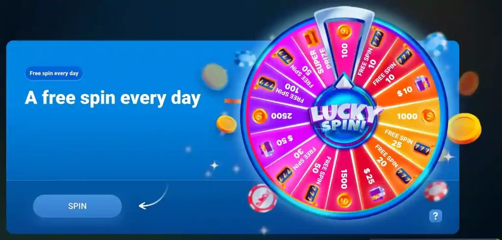 lucky spin promotions